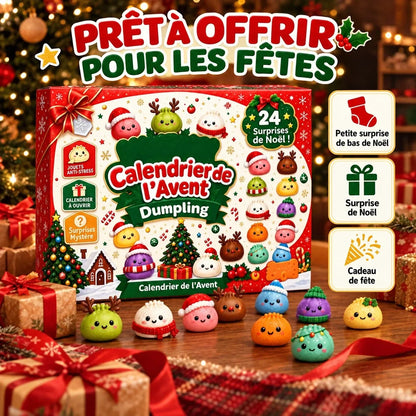 ⏳ Plus qu’un jour pour profiter de -49 %🥟Calendrier de l'Avent Dumpling Squishy 2026